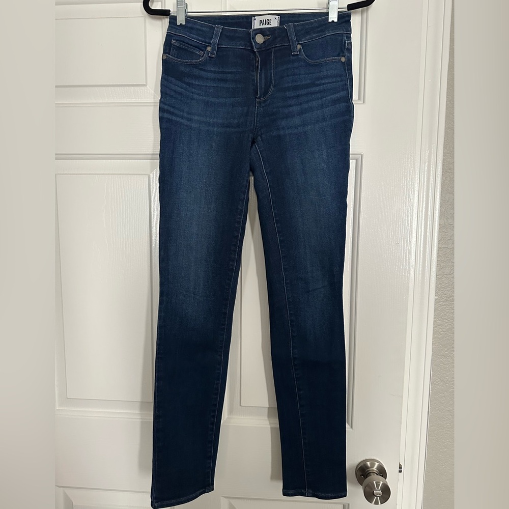 PAIGE Blue Skinny Jeans Classic Style